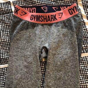 Pink and grey Gymshark leggings